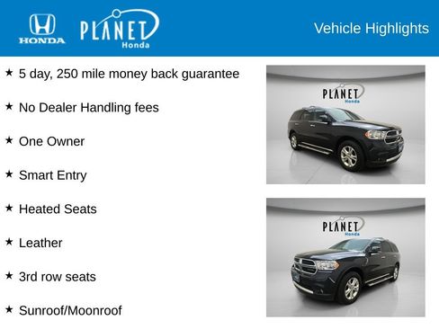 Used 2013 Dodge Durango Crew w/ Trailer Tow Group IV AWD/4WD image 4