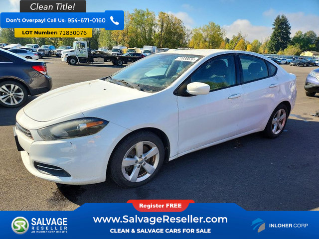 Used 2015 Dodge Dart SXT FWD image 1