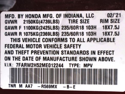 Used 2021 Honda CR-V EX image 45