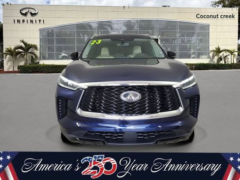 Certified 2023 INFINITI QX60 Luxe w/ Performance Audio Package FWD image 2