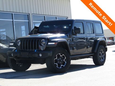 Used 2023 Jeep Wrangler Unlimited Rubicon 4xe w/ Cold Weather Group image 12