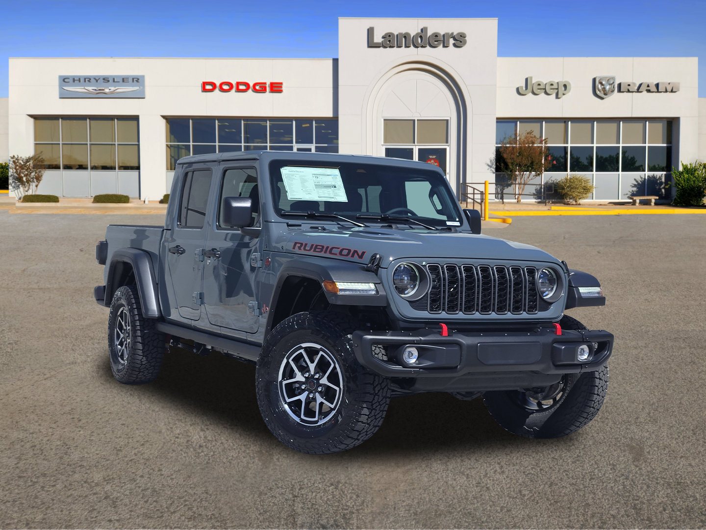 New 2026 Jeep Gladiator Rubicon w/ Steel Bumper Group AWD/4WD image 1