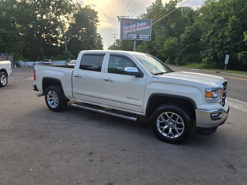 Used 2014 GMC Sierra 1500 SLT w/ SLT Crew Cab Value Package AWD/4WD image 1