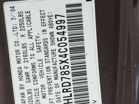 Used 2004 Honda CR-V LX image 17