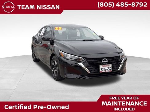 Certified 2025 Nissan Sentra SV FWD image 1
