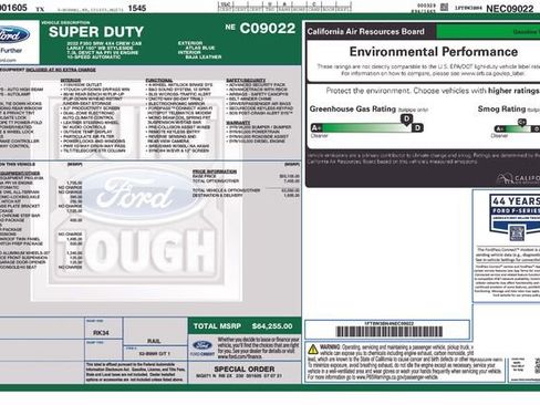 Used 2022 Ford F350 Lariat w/ Chrome Package image 5