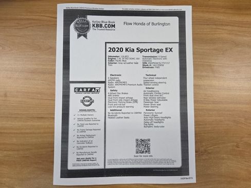 Used 2020 Kia Sportage EX w/ EX Technology Package FWD image 37