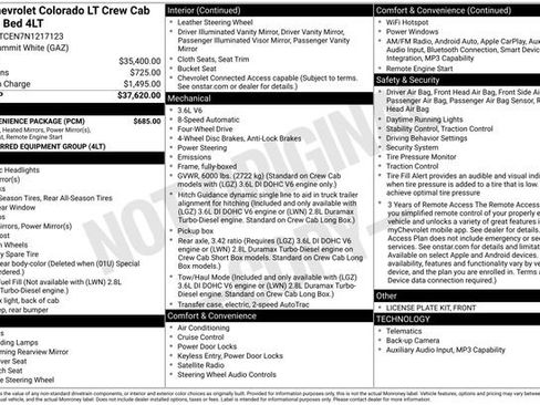 Used 2022 Chevrolet Colorado LT w/ LT Convenience Package AWD/4WD image 4