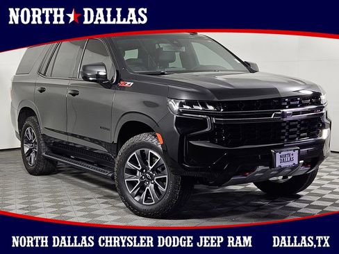 Used 2021 Chevrolet Tahoe Z71 w/ Rear Media and Nav Package image 1