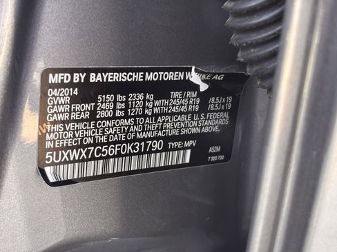 Used 2015 BMW X3 xDrive35i image 38