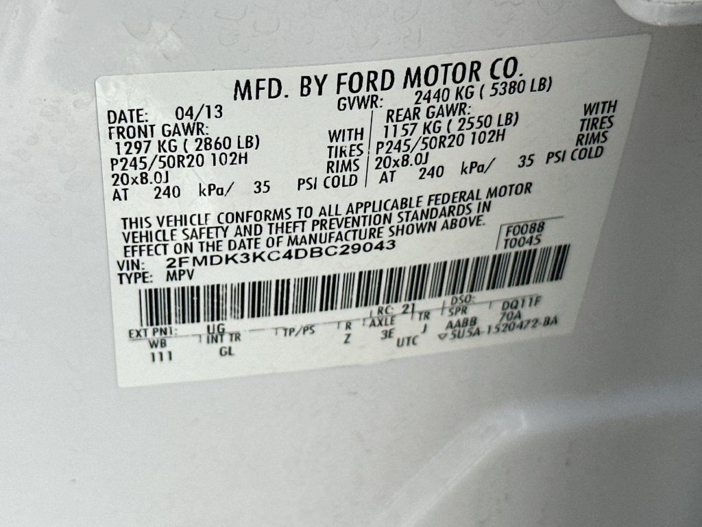 Used 2013 Ford Edge Limited FWD image 27