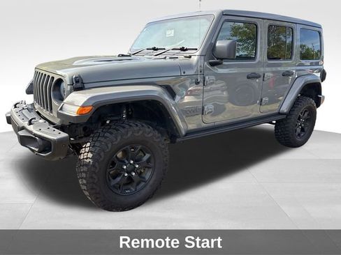 Used 2019 Jeep Wrangler Unlimited Sahara w/ Quick Order Package 24M Moab AWD/4WD image 8