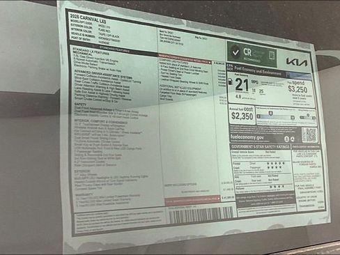 New 2026 Kia Carnival LXS image 14