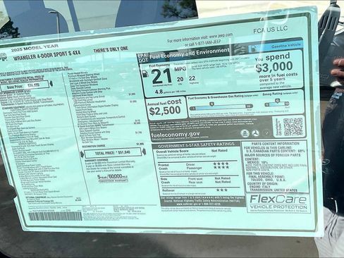 New 2025 Jeep Wrangler Sport S image 18