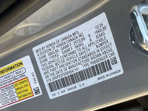 Used 2025 Honda Civic Sport image 27