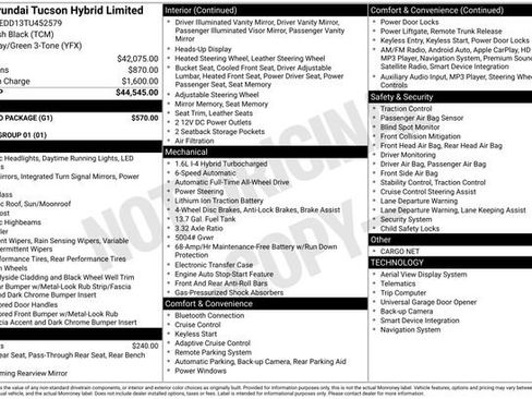 New 2026 Hyundai Tucson Limited w/ Tow & Go Package AWD/4WD image 33