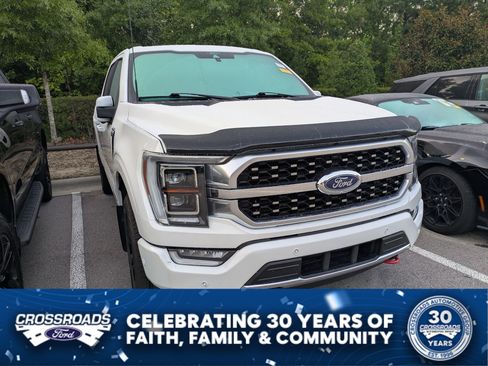 Certified 2021 Ford F150 Platinum w/ Equipment Group 701A High AWD/4WD image 1