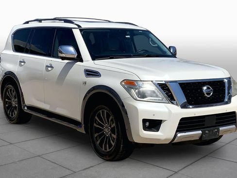 Used 2018 Nissan Armada Platinum w/ Interior Lighting Package RWD image 2