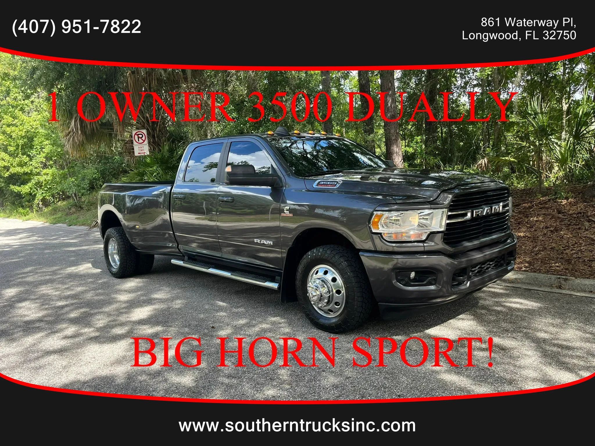 Used 2019 RAM 3500 Big Horn RWD image 1
