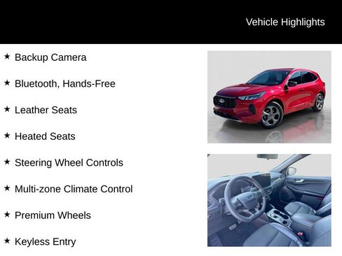 Certified 2023 Ford Escape ST-Line w/ Tech Pack #1 AWD/4WD image 11