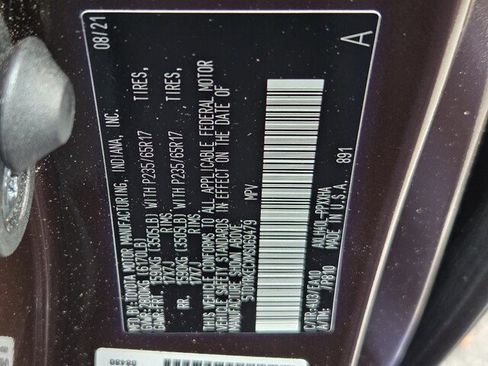 Used 2021 Toyota Sienna XLE FWD image 28