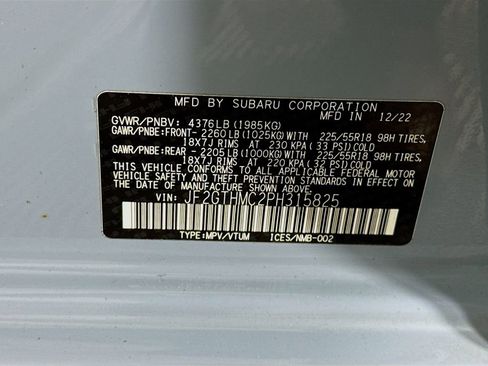 Certified 2023 Subaru Crosstrek 2.5i Limited w/ Moonroof Package image 36