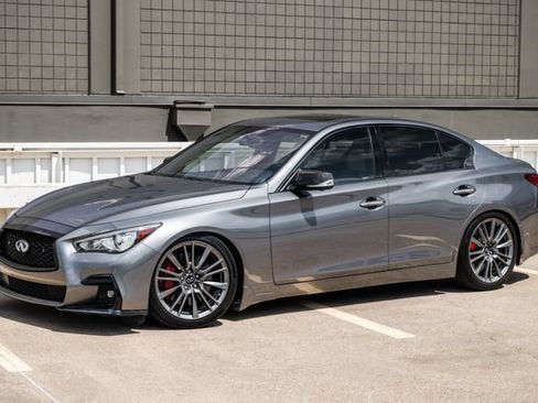 Used 2021 INFINITI Q50 Red Sport 400 w/ Proactive Package RWD image 35