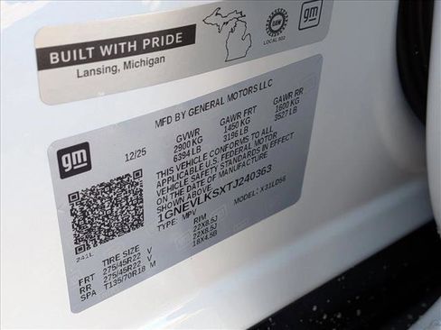 New 2026 Chevrolet Traverse RS w/ LPO, Floor Liner Package image 20