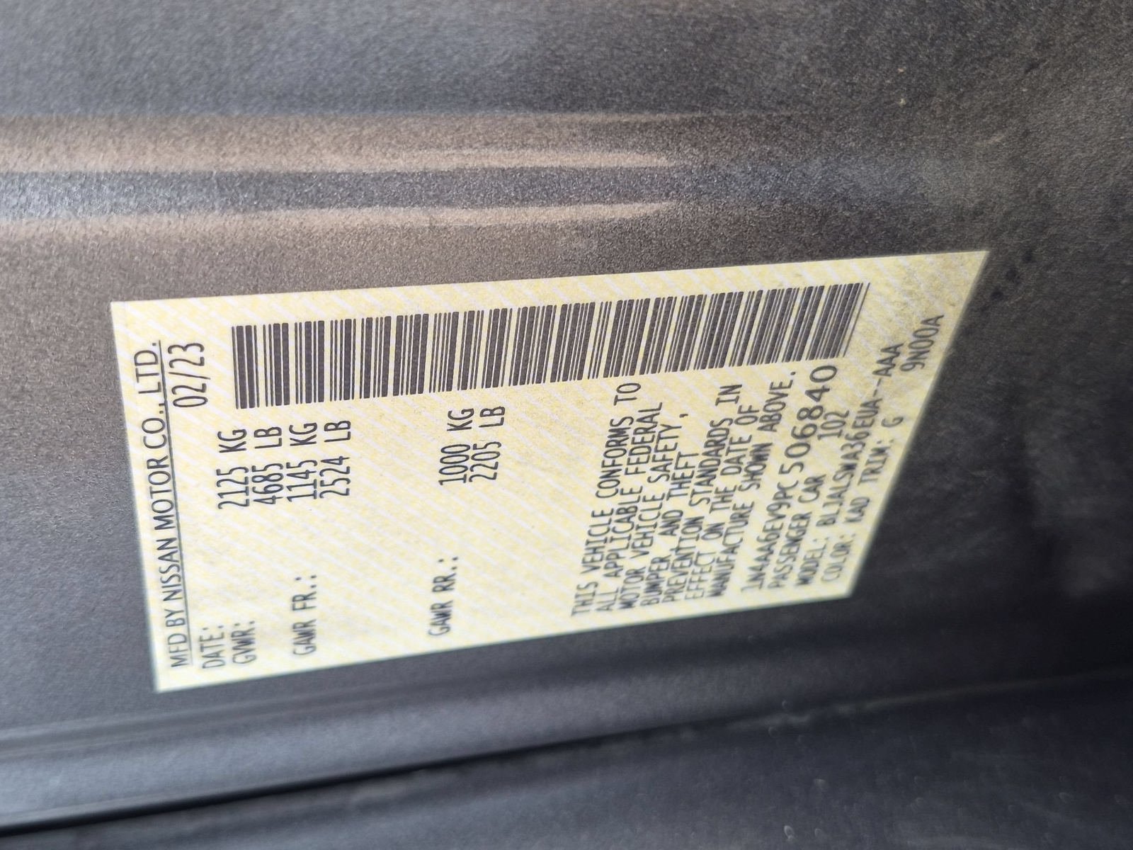 Used 2023 Nissan Maxima SR w/ Sport Mat Group FWD image 35
