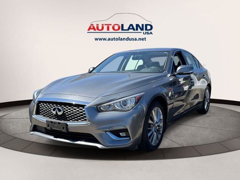 Used 2019 INFINITI Q50 Luxe w/ Essential Package (3.0T Luxe) AWD/4WD image 1