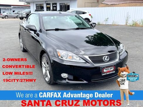 Used 2012 Lexus IS 350C w/ Luxury Pkg RWD image 1