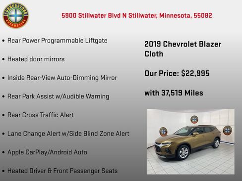 Used 2019 Chevrolet Blazer LT AWD/4WD image 30