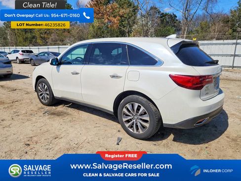 Used 2016 Acura MDX 4dr Sport Utility image 3