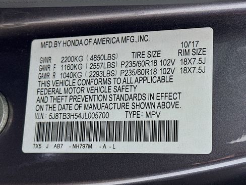 Used 2018 Acura RDX FWD w/ Technology Package image 12