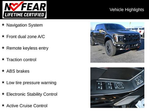 Used 2025 Ford F150 Raptor w/ Equipment Group 803A Raptor R image 2