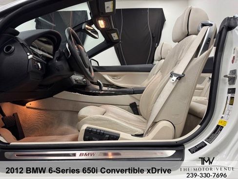 Used 2012 BMW 650i xDrive Convertible AWD/4WD image 24