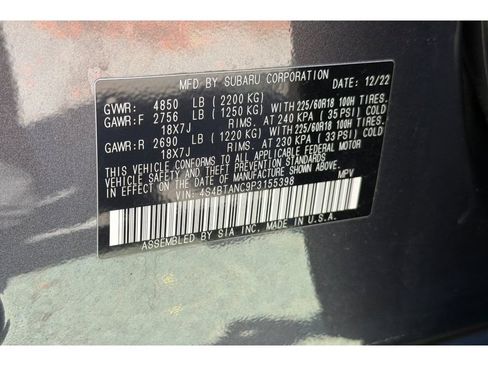 Used 2023 Subaru Outback Limited AWD/4WD image 30