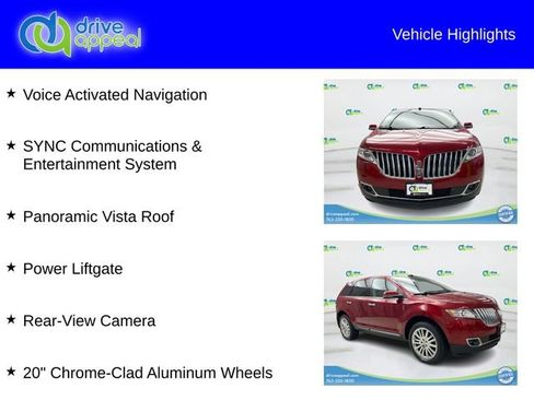 Used 2015 Lincoln MKX AWD w/ Equipment Group 102A image 12