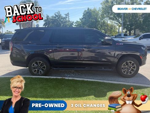 Used 2022 Chevrolet Suburban Z71 w/ Luxury Package AWD/4WD image 3