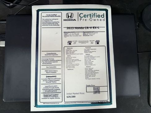 Used 2023 Honda CR-V EX-L image 13