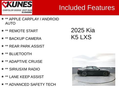 Used 2025 Kia K5 LXS FWD image 2