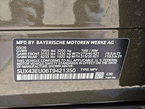 New 2026 BMW X5 xDrive50e w/ M Sport Package AWD/4WD image 18