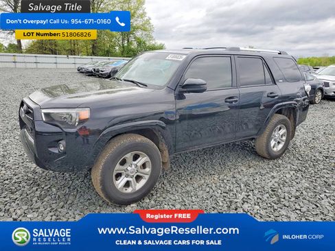 Used 2021 Toyota 4Runner SR5 AWD/4WD image 1