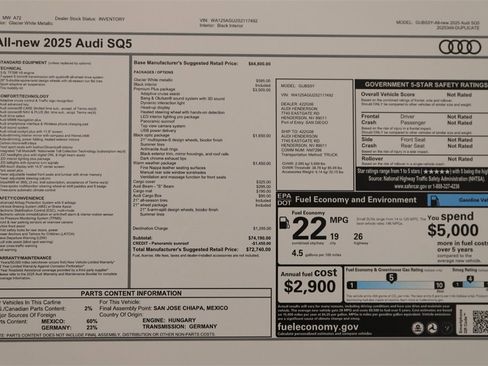 New 2025 Audi SQ5 Premium Plus image 31