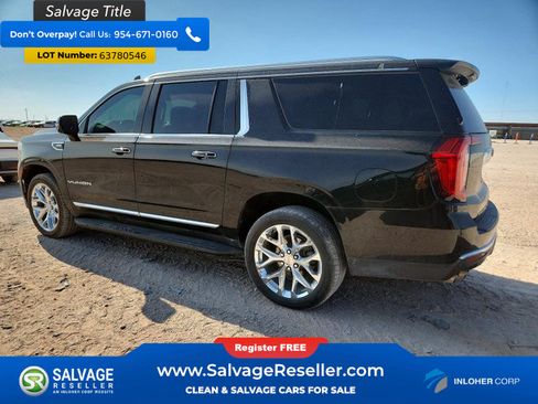 Used 2021 GMC Yukon XL SLT w/ SLT Premium Package AWD/4WD image 3