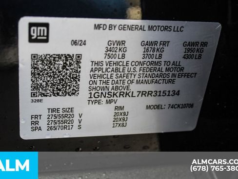 Used 2024 Chevrolet Tahoe RST w/ RST Performance Edition AWD/4WD image 40