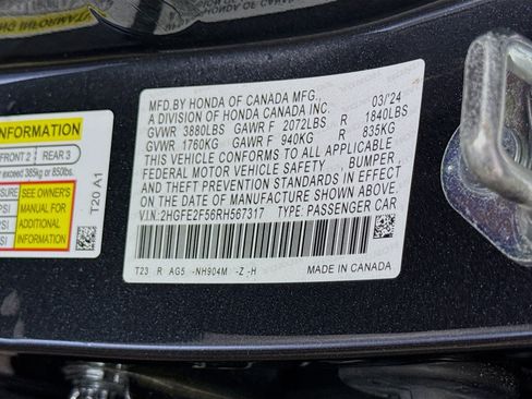 Used 2024 Honda Civic Sport image 40