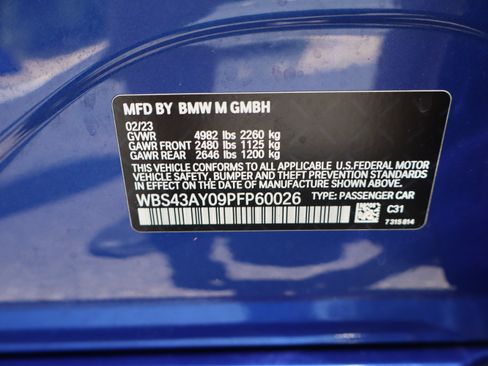 Used 2023 BMW M3 Competition AWD/4WD image 50
