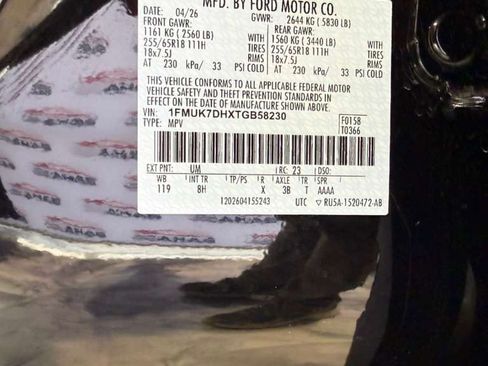 Used 2026 Ford Explorer Active RWD image 60
