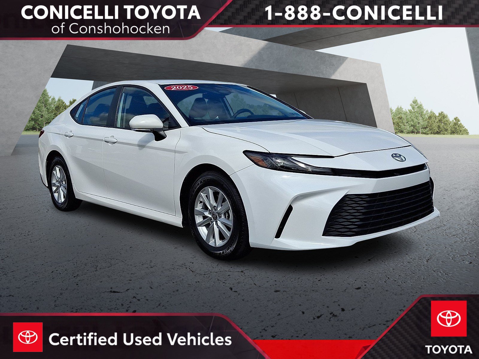 Certified 2025 Toyota Camry LE FWD image 1